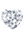 Heart 1 ct.