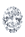 Oval 1 ct.