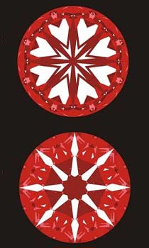 Hearts and Arrows Pattern